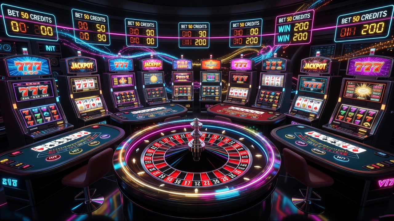 La Vasta Selezione di Giochi nei Casinò Non AAMS - casino non aams